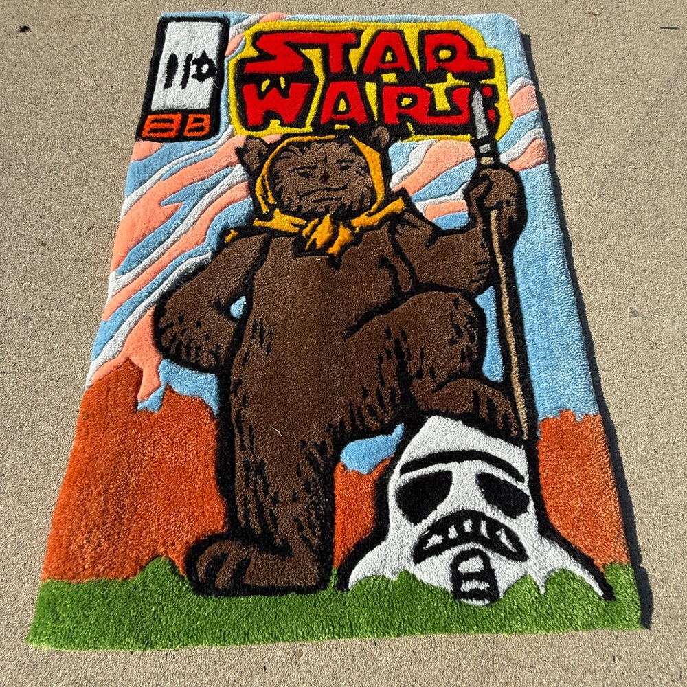 Vintage Star Wars Ewok Rug